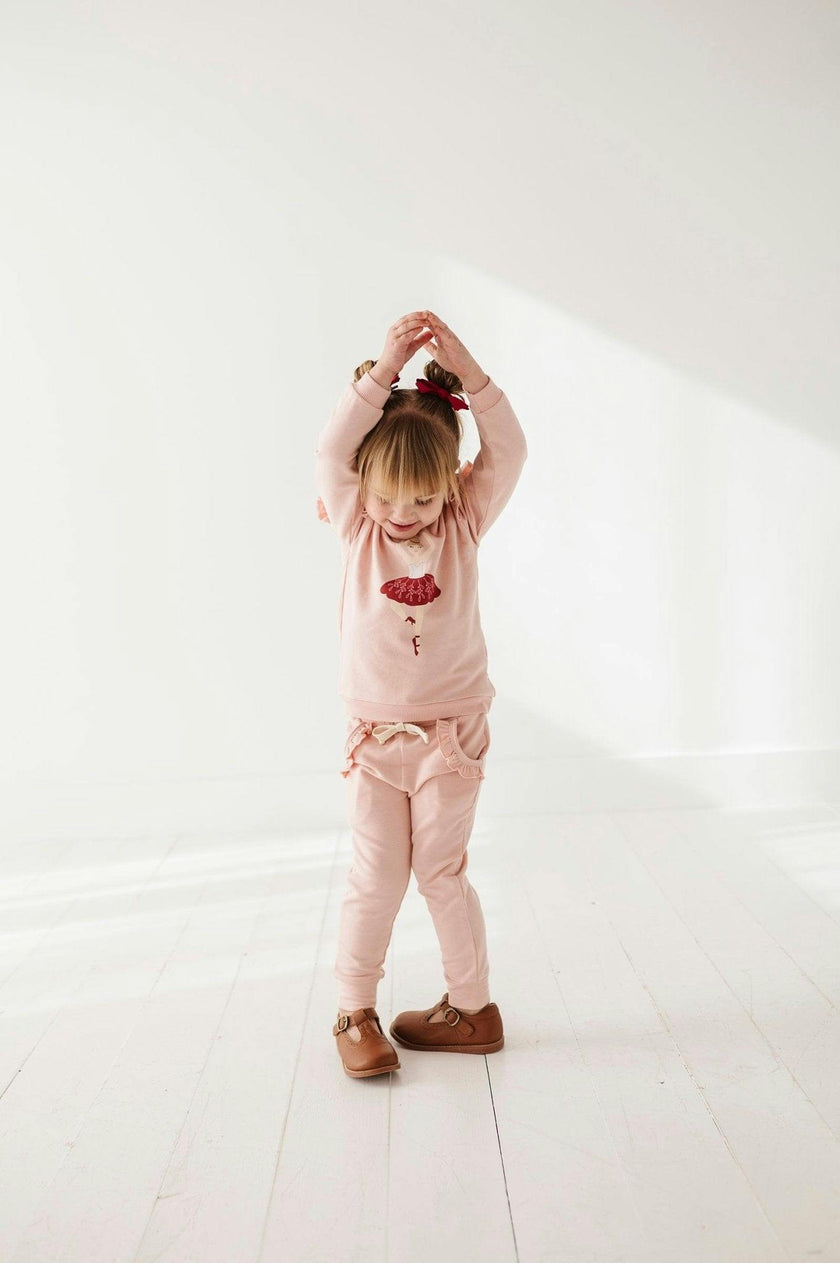 Ruffle Sweatshirt Ballerina