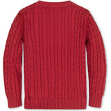 Organic Cable Crewneck Pullover Sweater