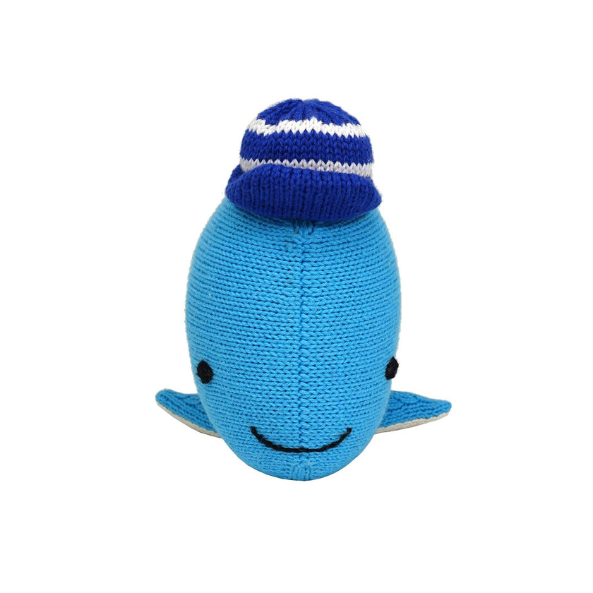 Knit Whale Plush