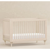 Lolly 3-in-1 Convertible Crib with Toddler Bed Conversion Kit in Washed Natural