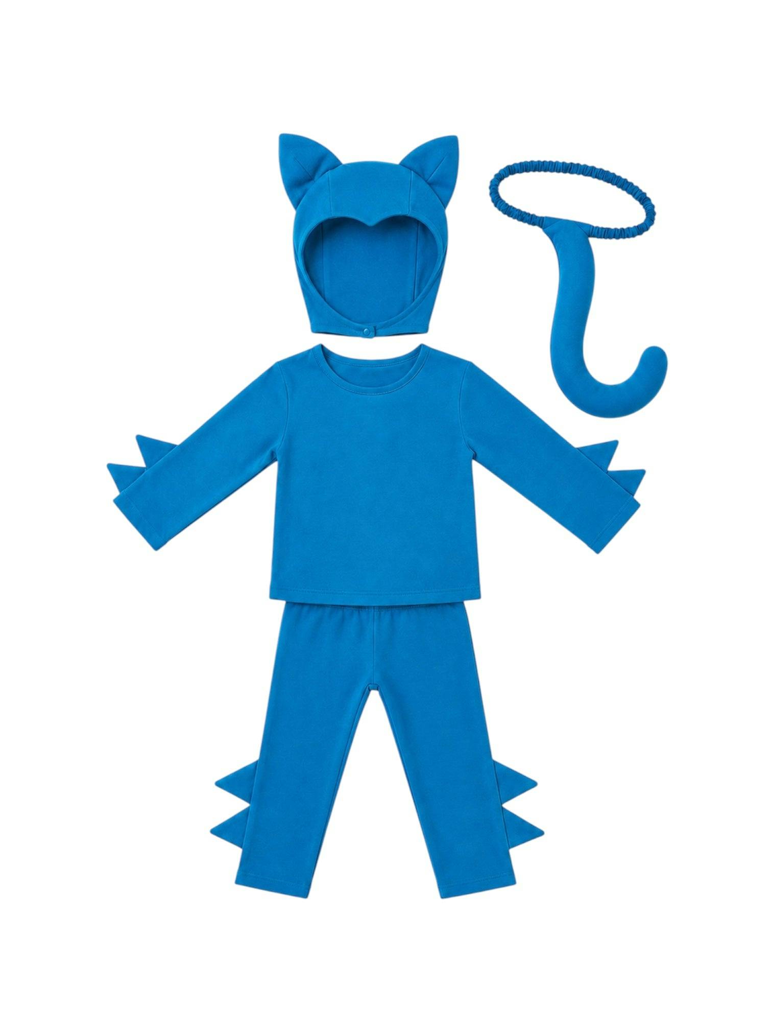 Blue Cat Halloween Costume
