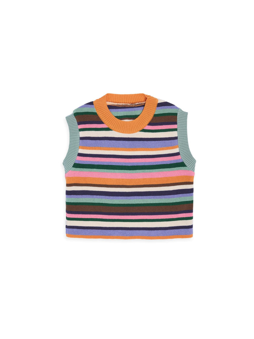 children's organic cotton top - tropical garden