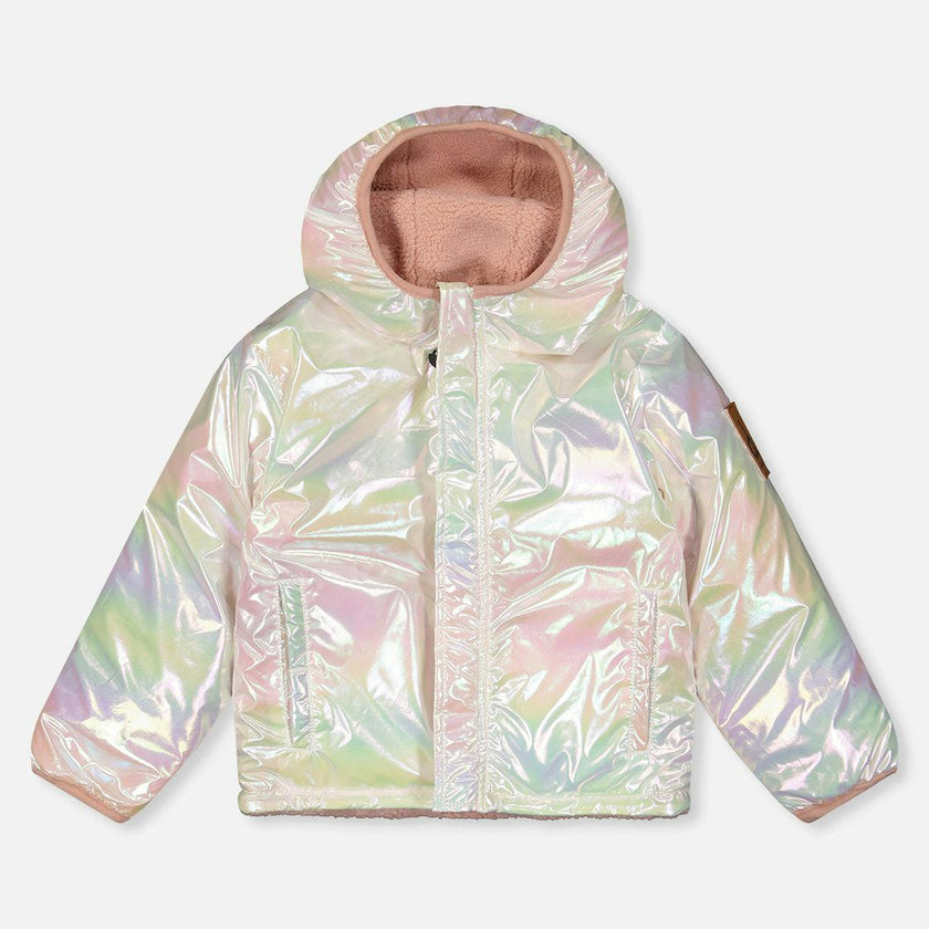 Reversible Mid-Season Jacket Pale Pink