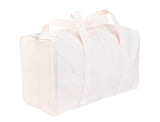 The Duffle Bag in Pink Stripe