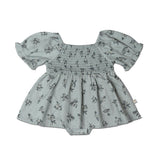 Organic Smocked Dress W/ Bloomers
