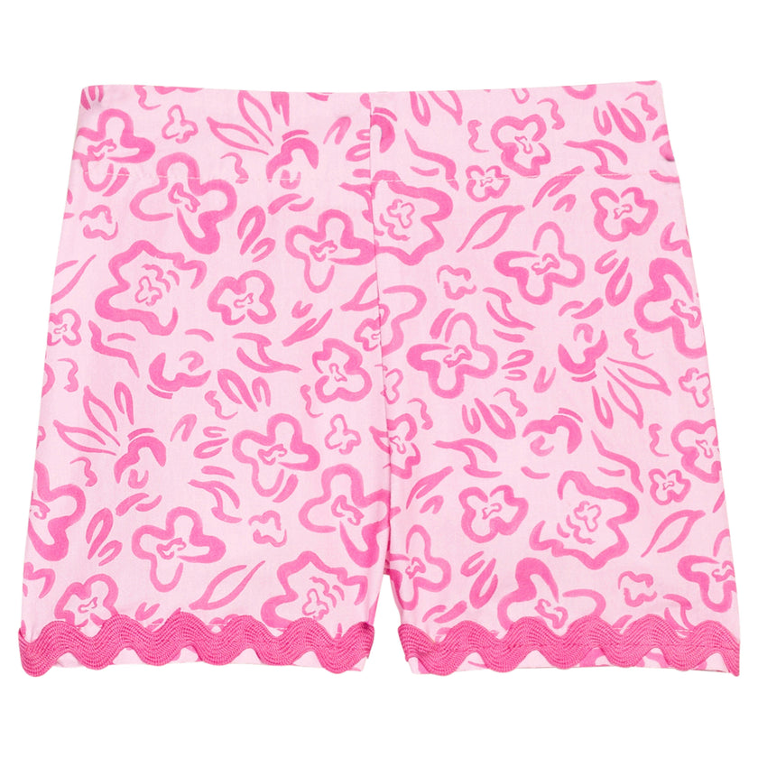 Ric Rac Shorts - Matisse Blooms Pink
