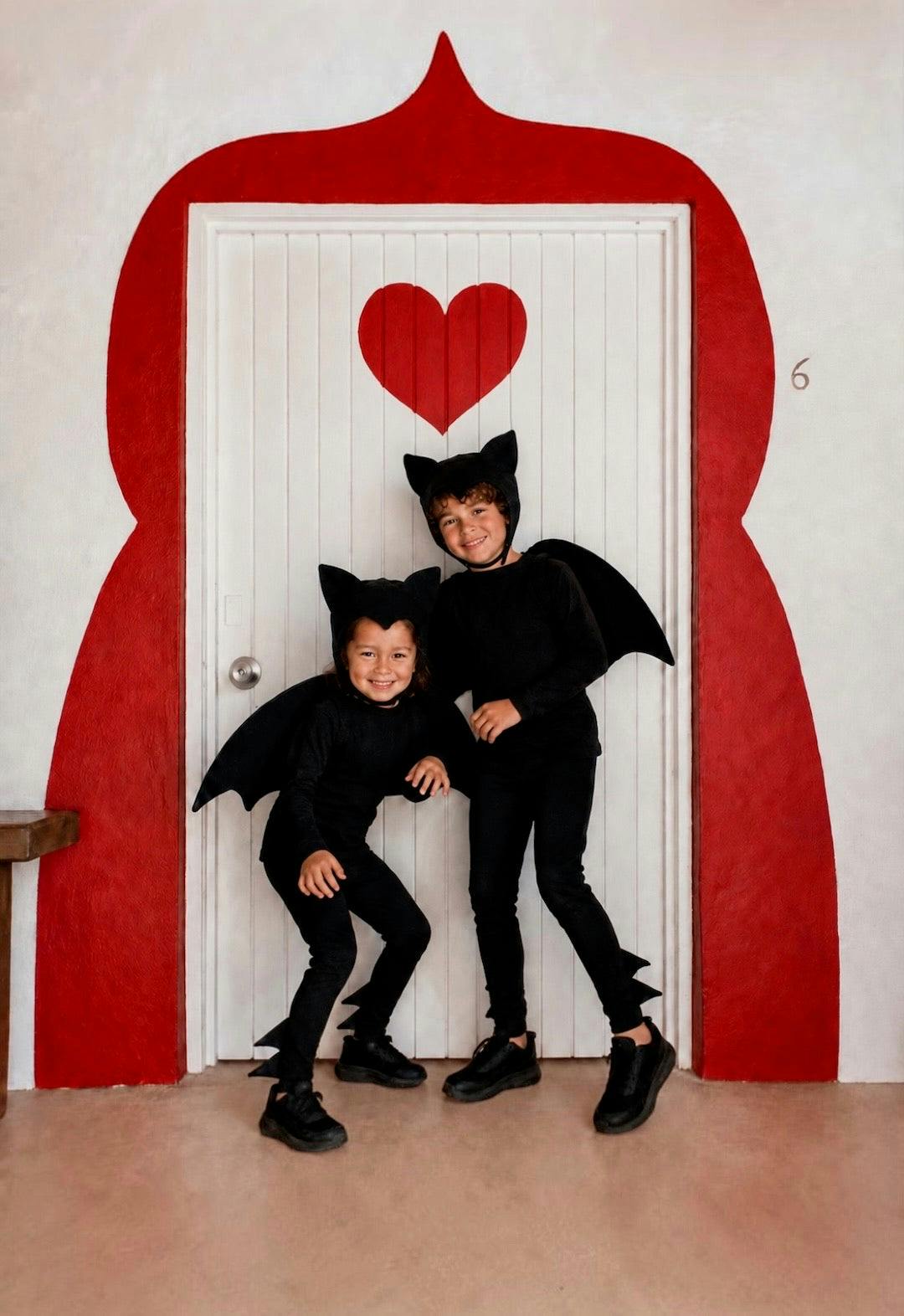 Black Bat Halloween Costume
