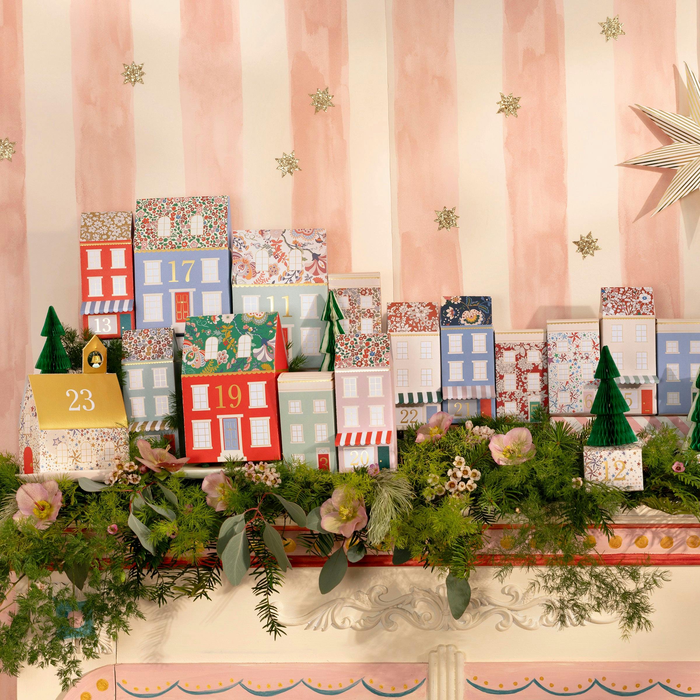 Meri Meri x Liberty Advent Village