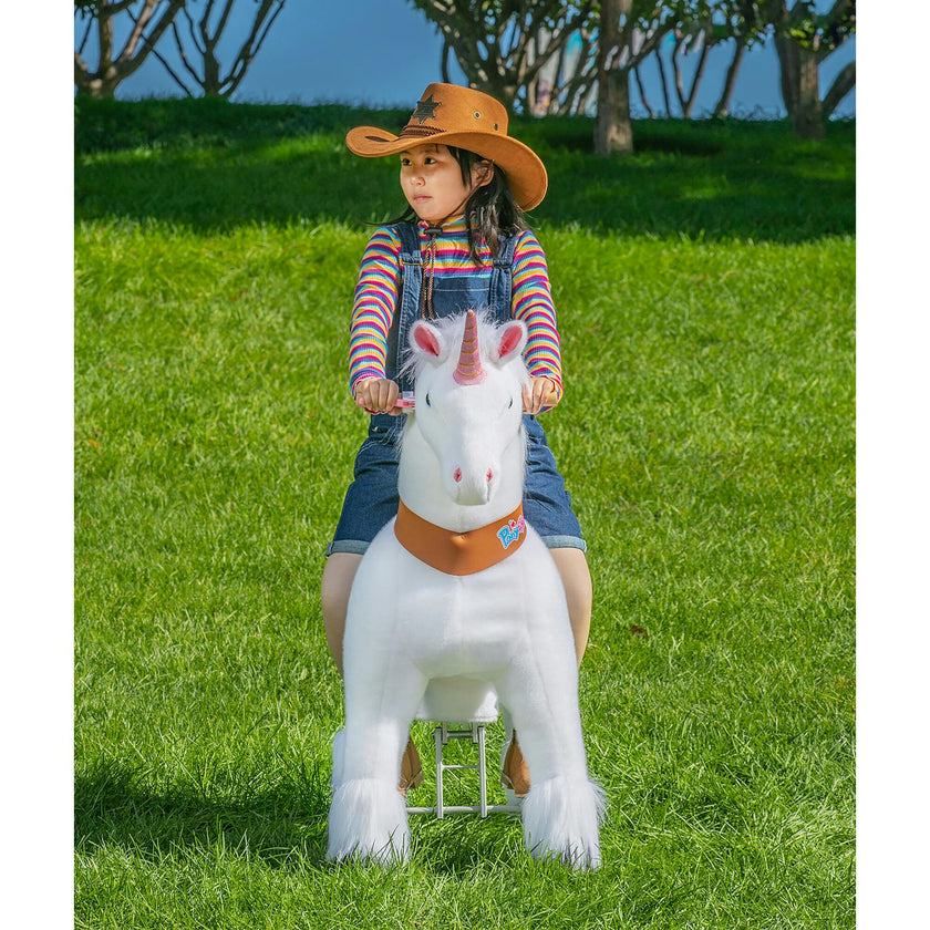 Model U® Unicorn Ride-On Toy Age 7+ – White