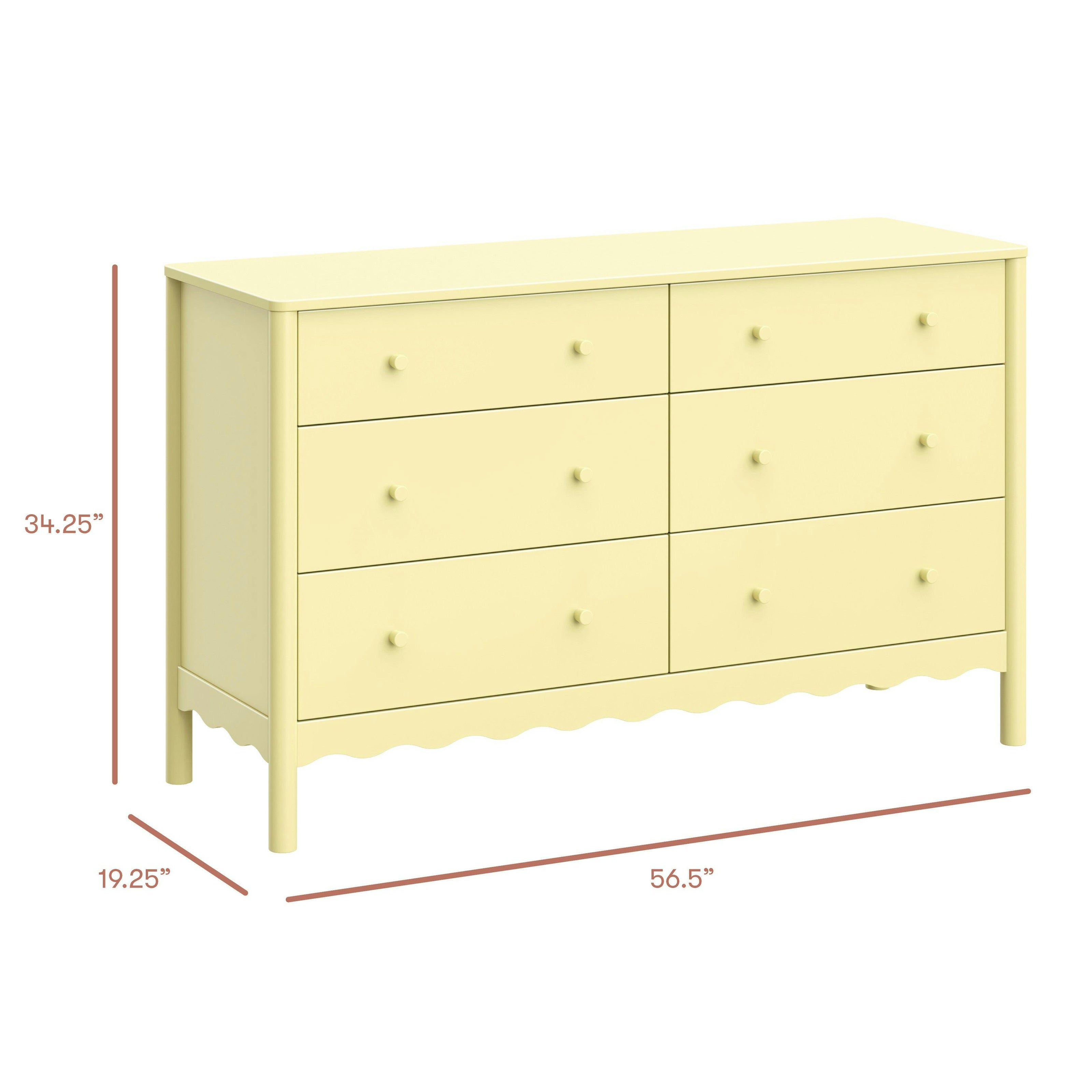 Babyletto Swell 6-Drawer Assembled Dresser