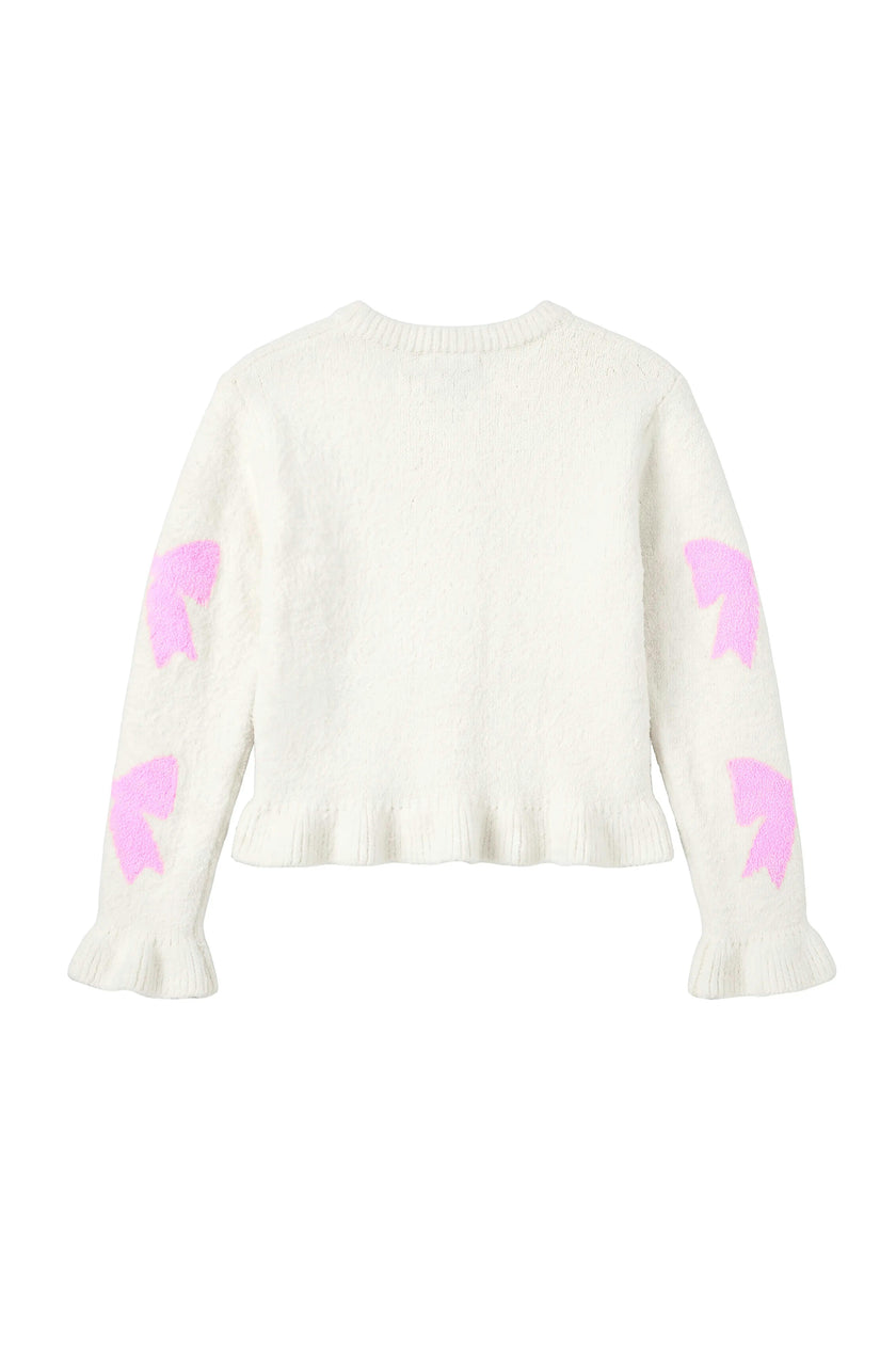 Ivory Cardigan Sweater - Cream