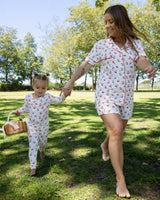 Cherry On Top Bamboo Women's Pajama Short Set