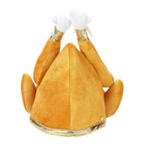 Packed Party Turkey Hat Party Accessory, Tan
