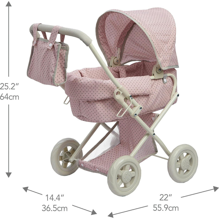 Olivia's Little World Buggy-Style Doll Stroller