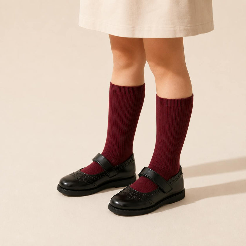 Scholar Spectator Mary Jane | Black Leather