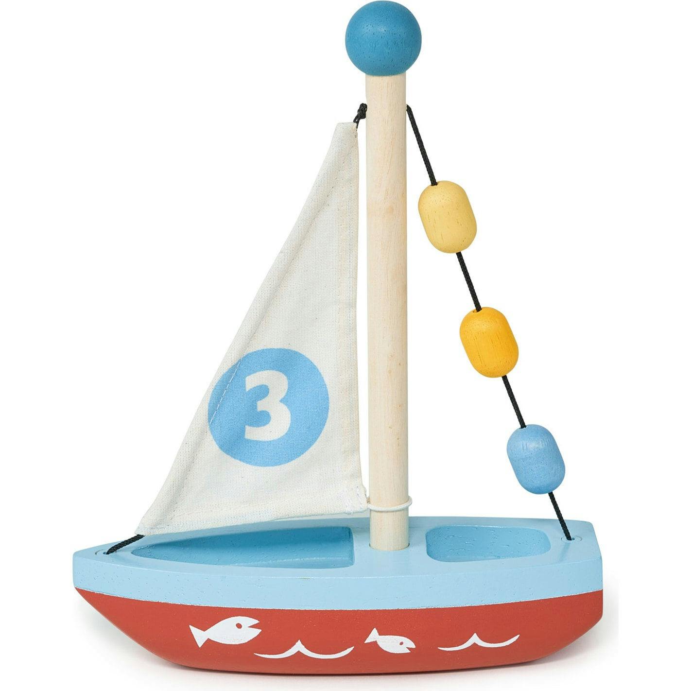 Wooden Sailing Boat
