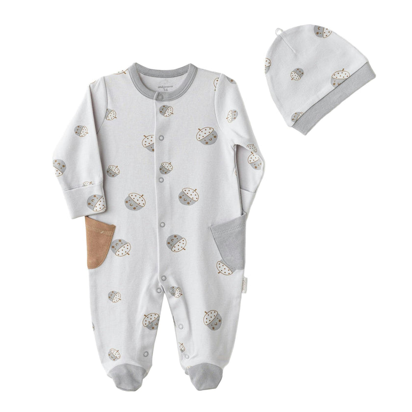 Cozy Crumbs Romper Set