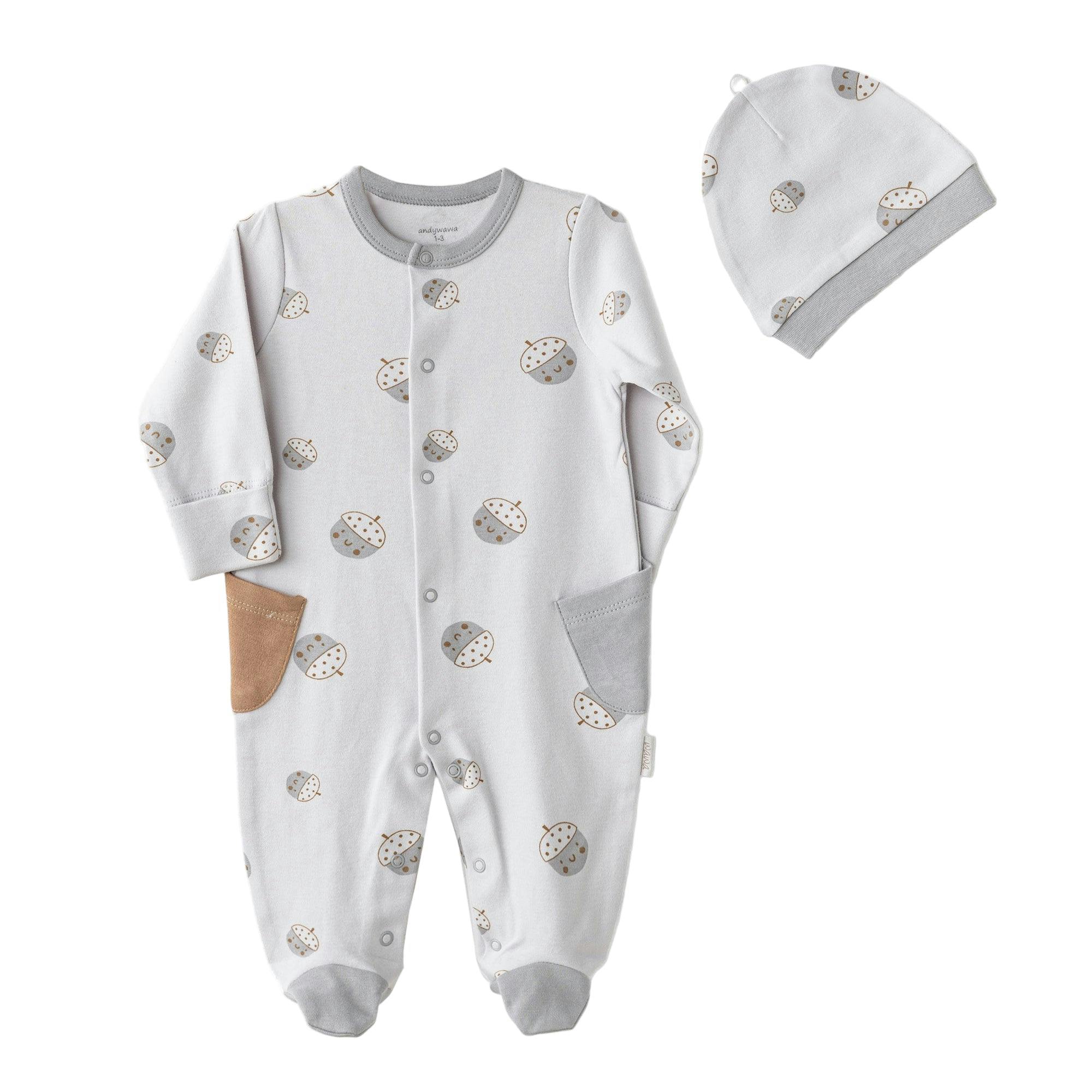 Cozy Crumbs Romper Set