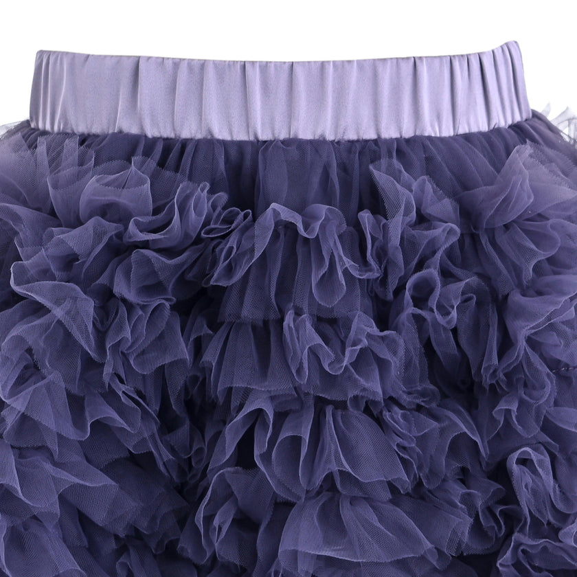 Purple Henrietta Sequin Tulle Set