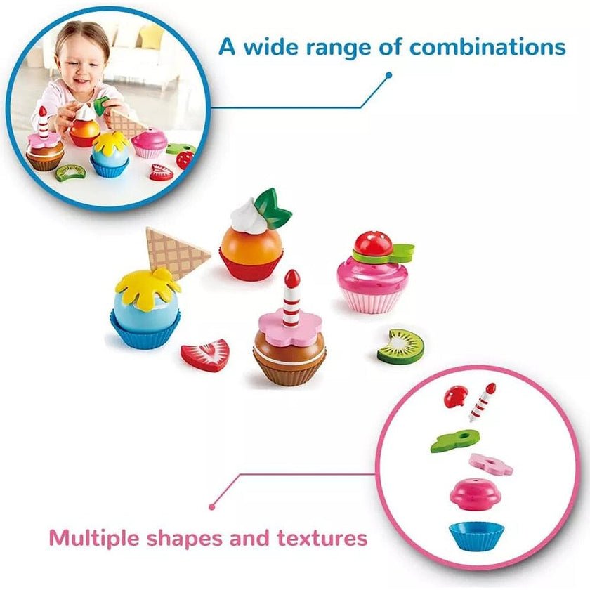 Hape: Cupcakes&nbsp;- 18pcs