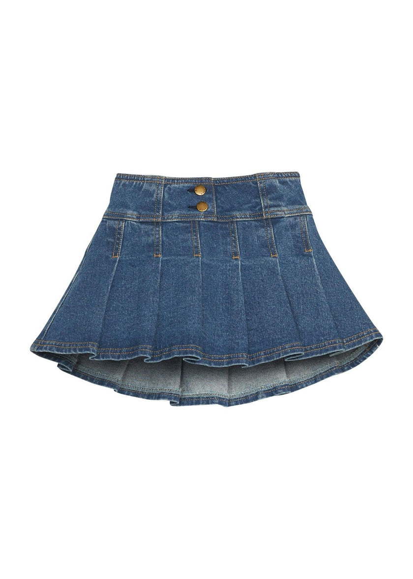 Pleated Mini Skort