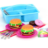 18" Doll Grill Caddy & Food Set