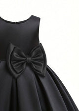 Black Canyonelle Bow Waist Dress