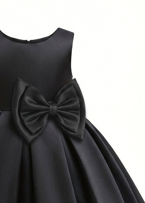 Black Canyonelle Bow Waist Dress