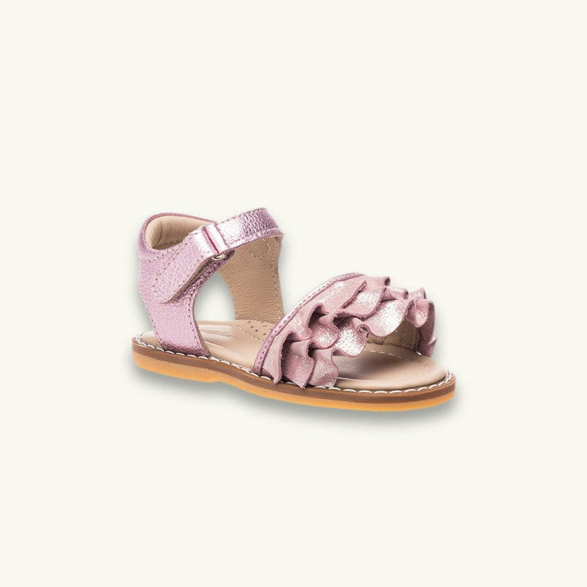 Toddler Flamenco Sandal | Carnation Pink Suede