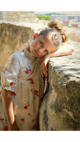 Madeleine Dress- Rose Garden Toile