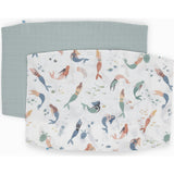 Cotton Muslin Pillowcase 2 Pack - Mermaid Party