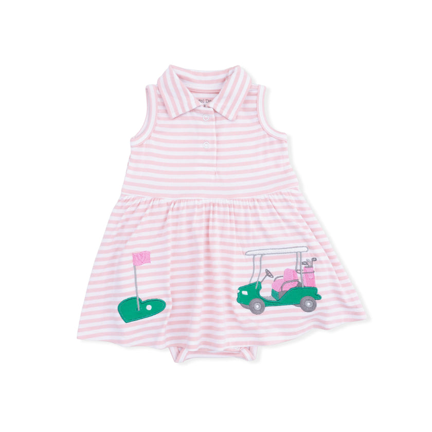 Striped Golf - Polo Tennis Dress