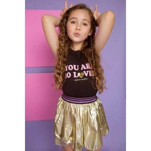 Goldie Foil Skirt