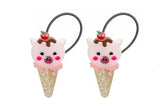 Pig Pink Ice Cream Ponytail