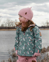 Baby Knit Hat Pale Pink