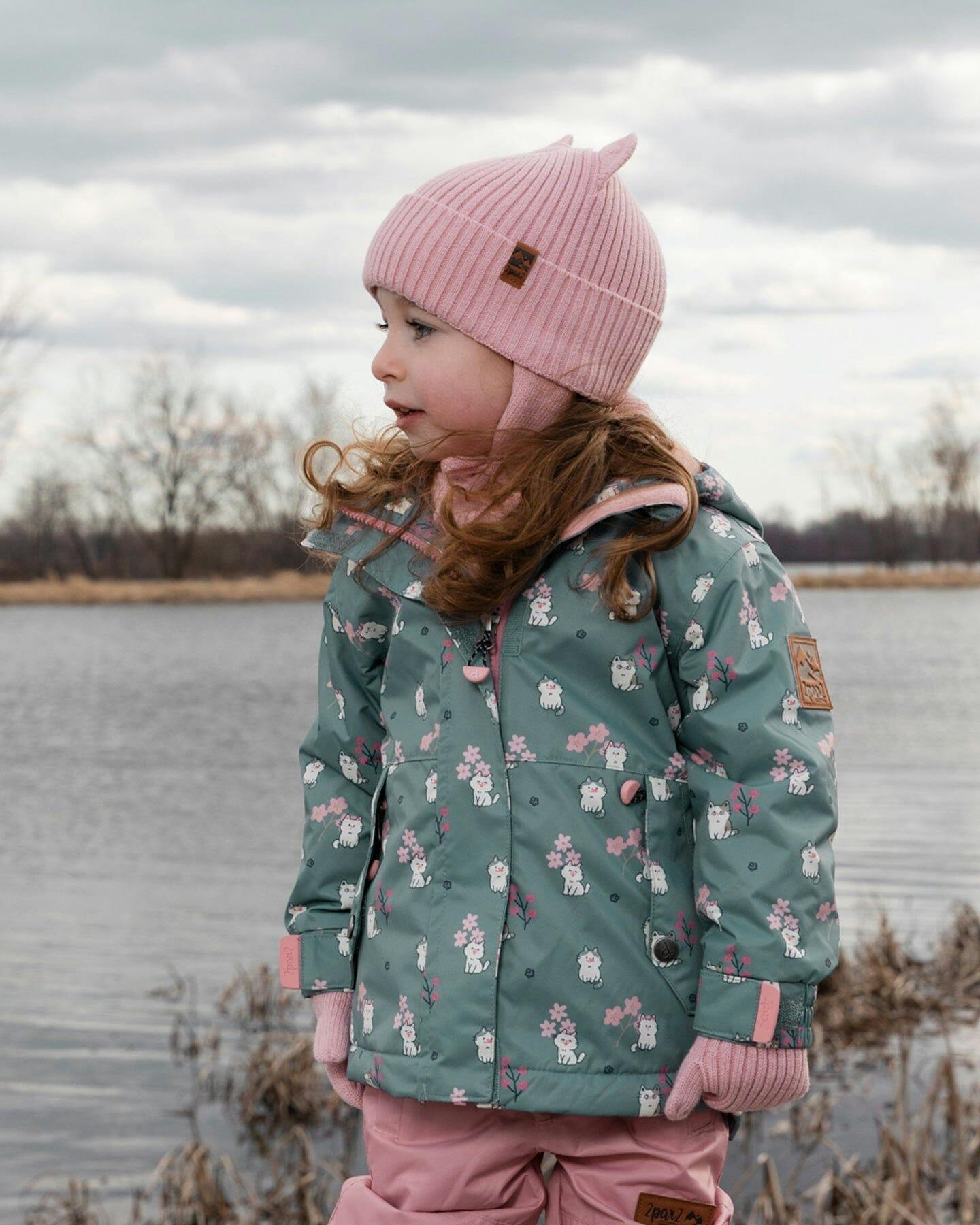 Baby Knit Hat Pale Pink
