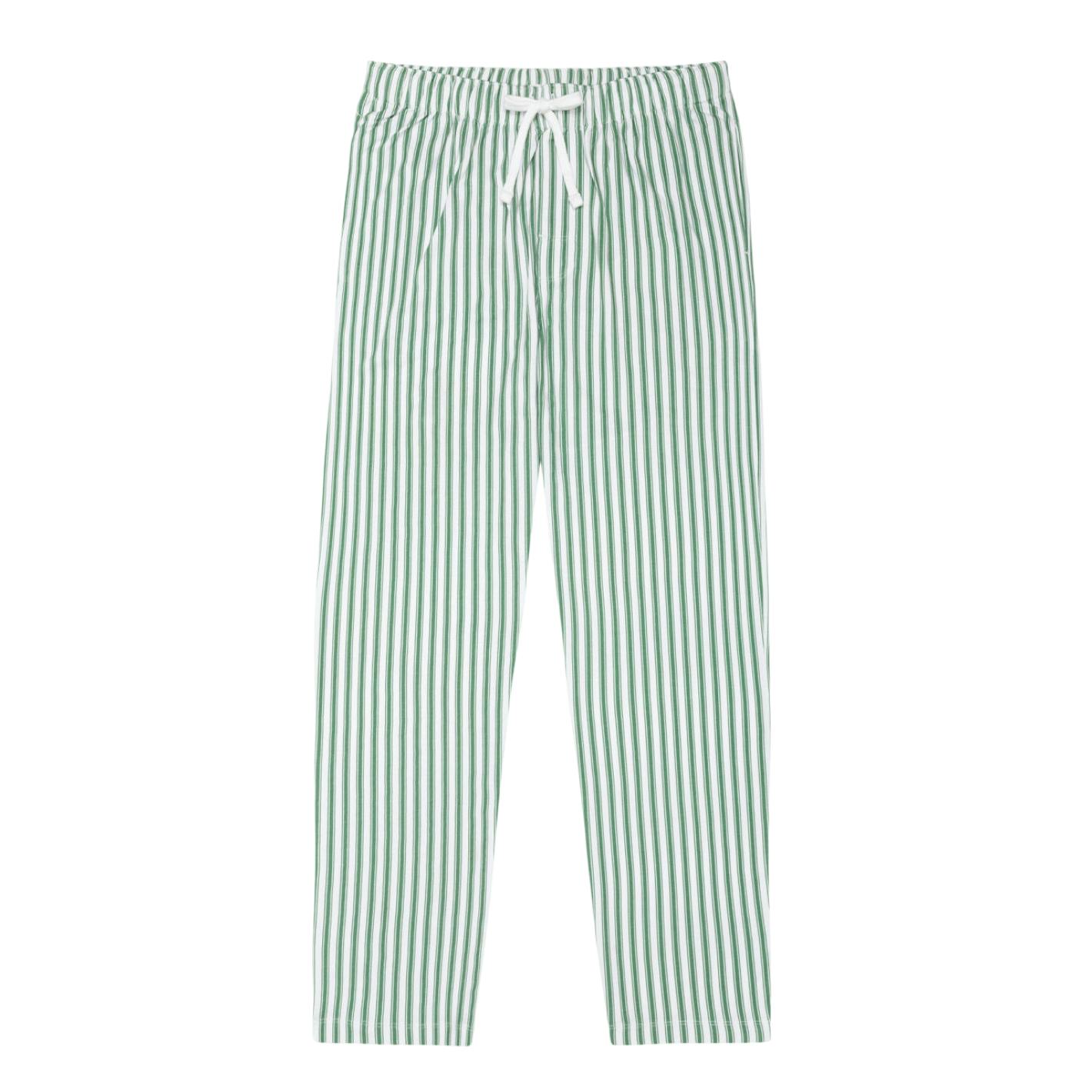 men's boxwood ticking stripe pima pajama pant