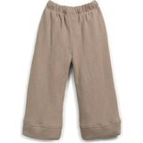 Wide Leg Jersey Trousers