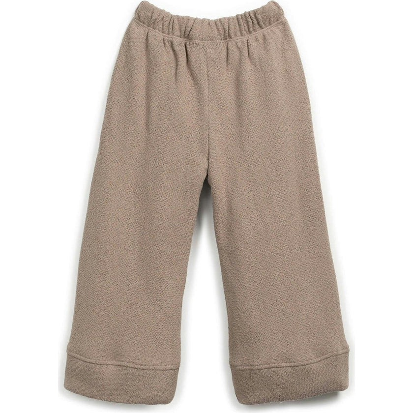Wide Leg Jersey Trousers