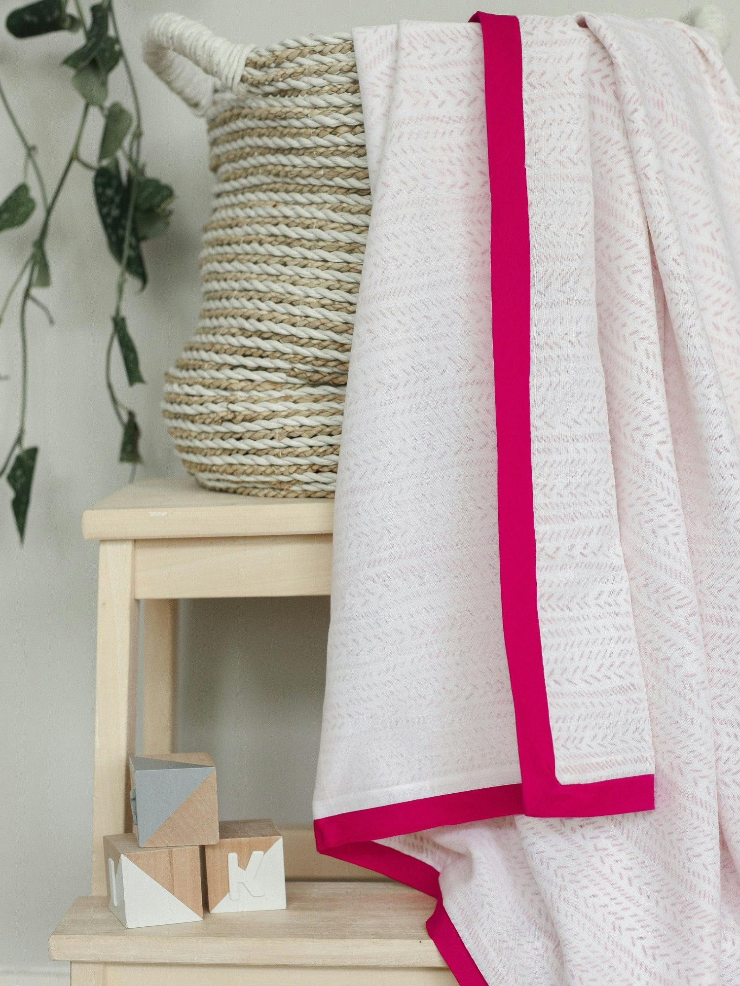 Block-Printed Cotton Dohar