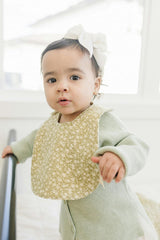Signature Cotton Print Bib