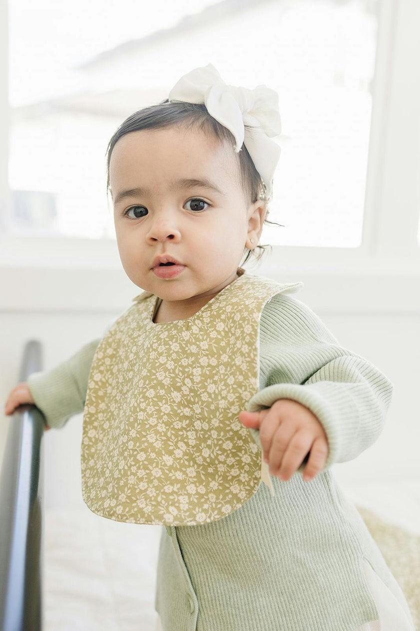 Signature Cotton Print Bib