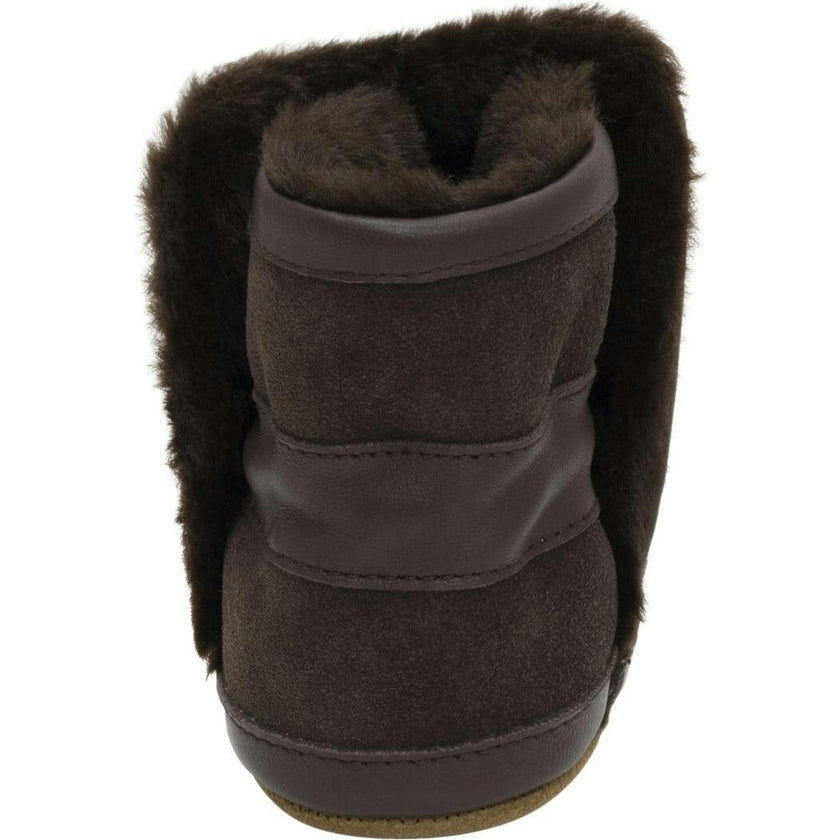 Cozy Cuff Brown Soft Sole Boot