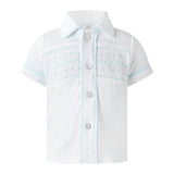 Pima Jersey Smocked Top and Short Set