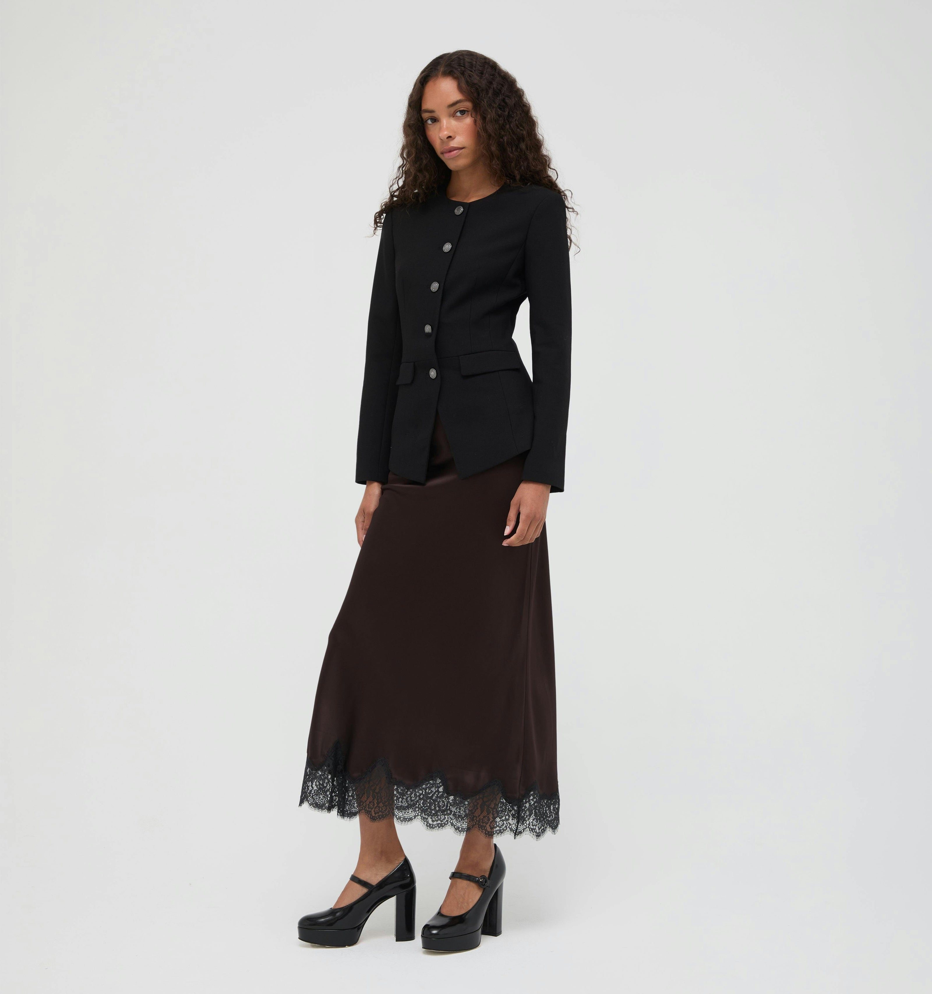The Warby Jacket -  Black