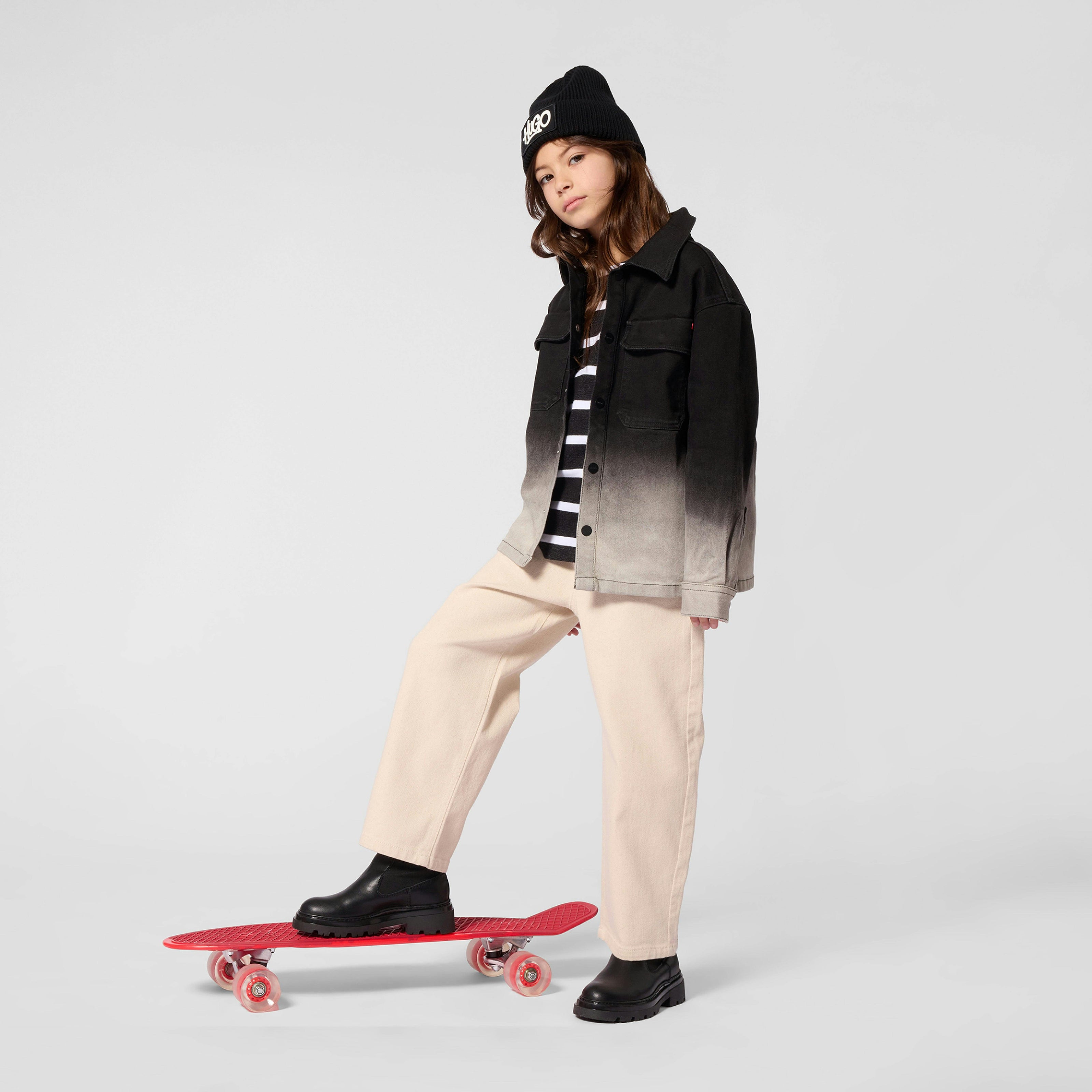 Gradient Denim Overshirt