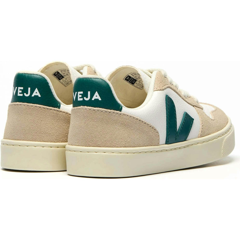 VEJA Small V-10 Laces - Brittany Almond