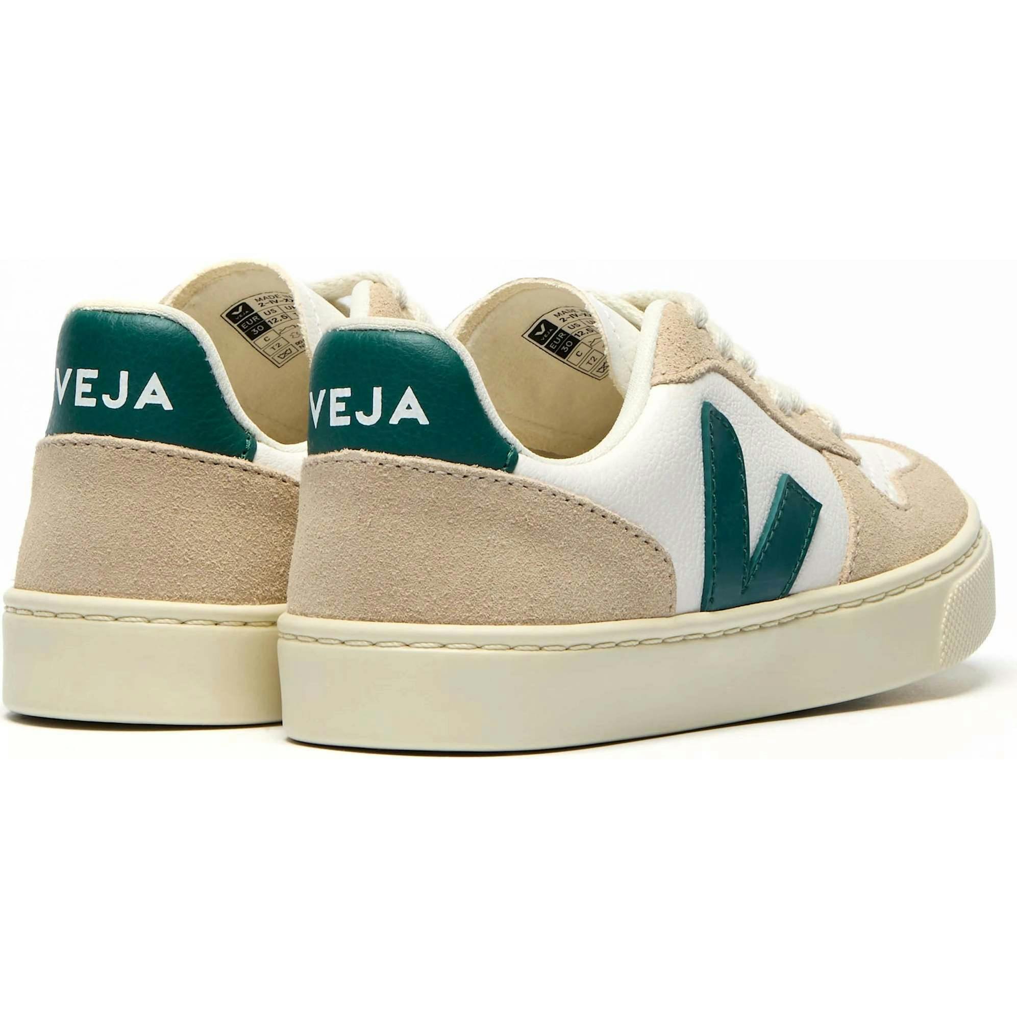 VEJA Small V-10 Laces - Brittany Almond