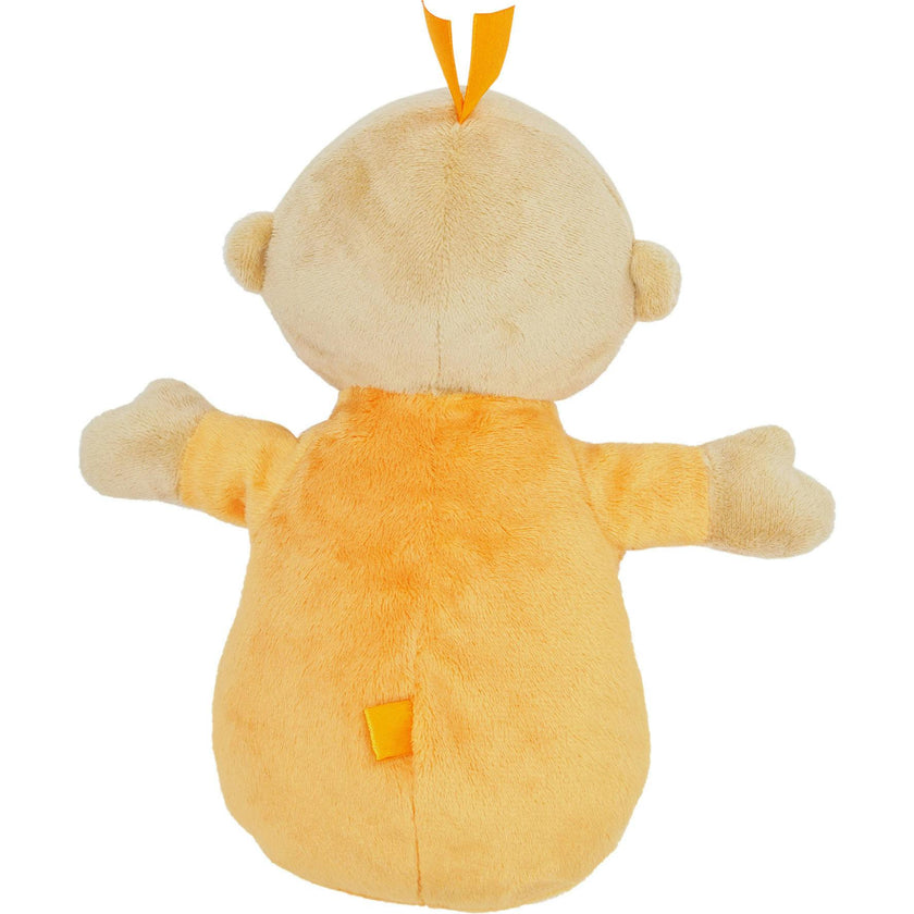 Snuggle Pod Hunny Beige First Baby Doll with Cozy Sleep Sack