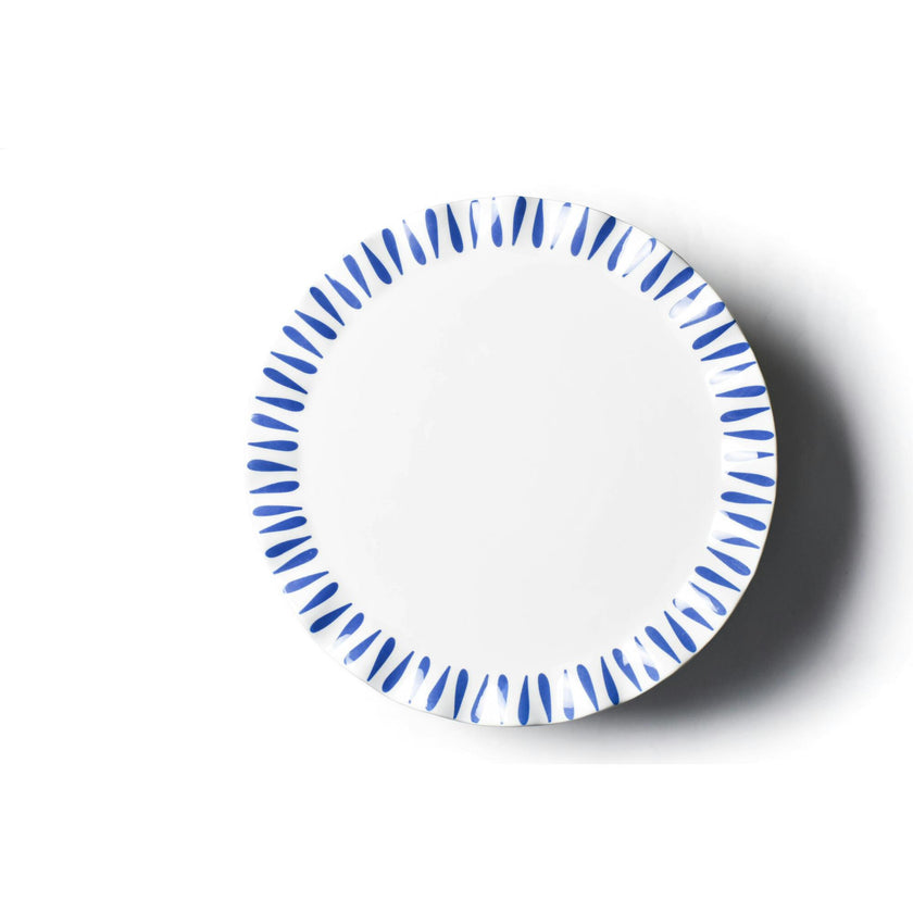 Iris Blue Drop Large Ruffle Cake Stand